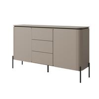 SIDEBOARD BELTA 162,8x39,5x94,3 cm mit 3 Schubladen und 2 Türen Congo - Beige, Holzwerkstoff (162.8/94.3/39.5cm) - MASSENO
