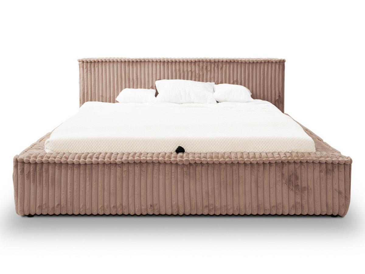 POLSTERBETT Lago 160x200 Braun - Braun, Textil (160/200cm) - Graingold