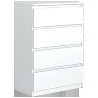 KOMMODE Weiß 70/102/39 - Weiß, Holzwerkstoff (70/102/39cm) - RAUMHIRSCH FURNITURE