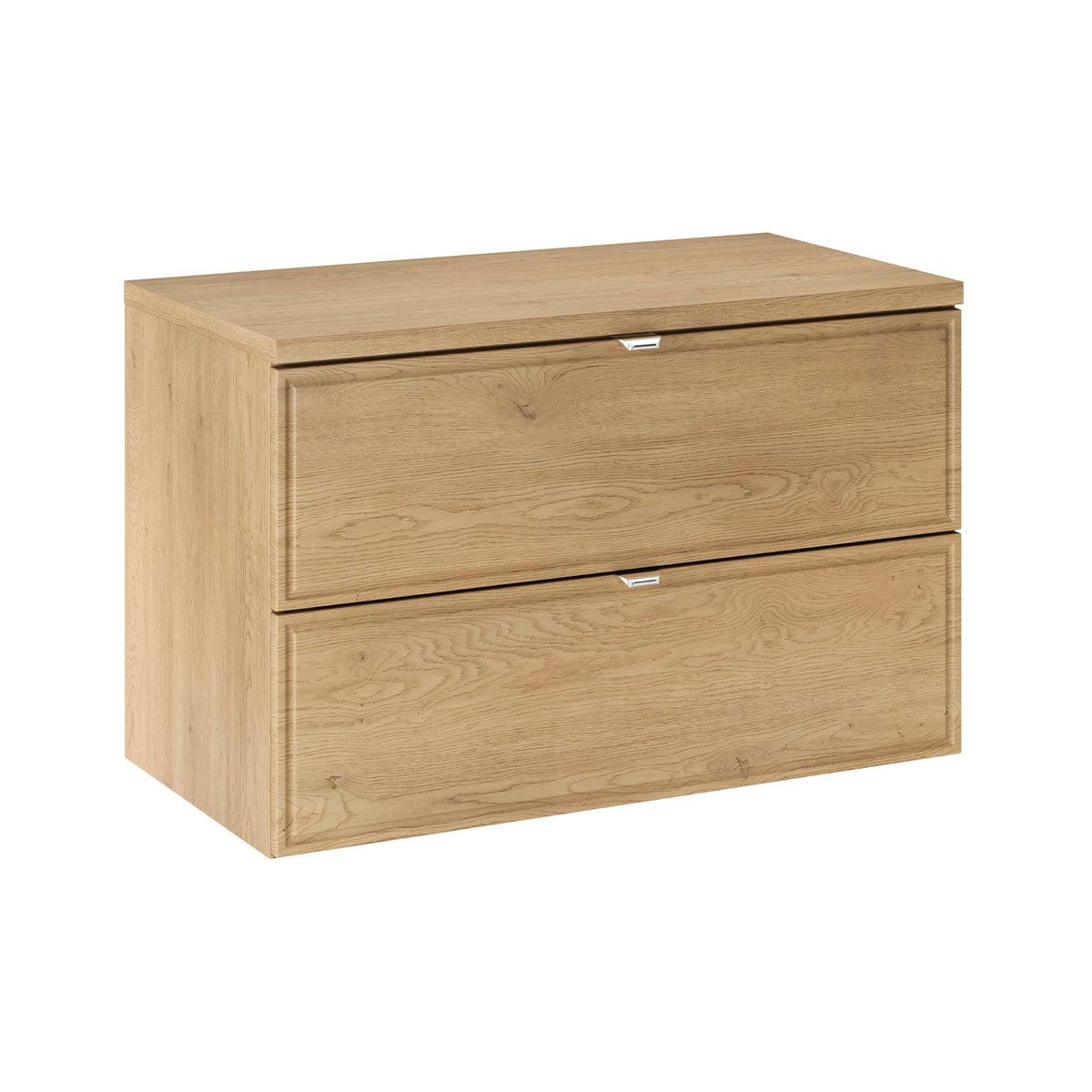 WASCHTISCHUNTERSCHRANK 80cm Elias Holz - Braun, Holzwerkstoff (80/52.2/46cm) - Petits-meubles