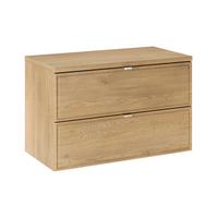WASCHTISCHUNTERSCHRANK 80cm Elias Holz - Braun, Holzwerkstoff (80/52.2/46cm) - Petits-meubles