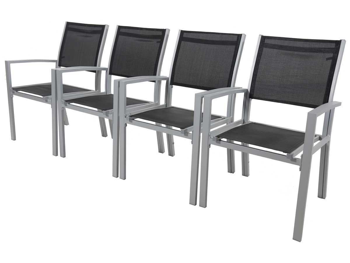 GARTENSESSEL tropic Schwarz - Schwarz, Metall (62/90/57cm) - Habitat Garten