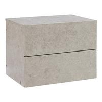 WANDREGAL Ampfing - Grau, Holzwerkstoff (40/30/29cm) - [en.casa]