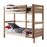 ETAGENBETT Karolina 210x182x105 aus Massivholz in natur - Kieferfarben, Holz (90/200cm) - 58aufmkessel