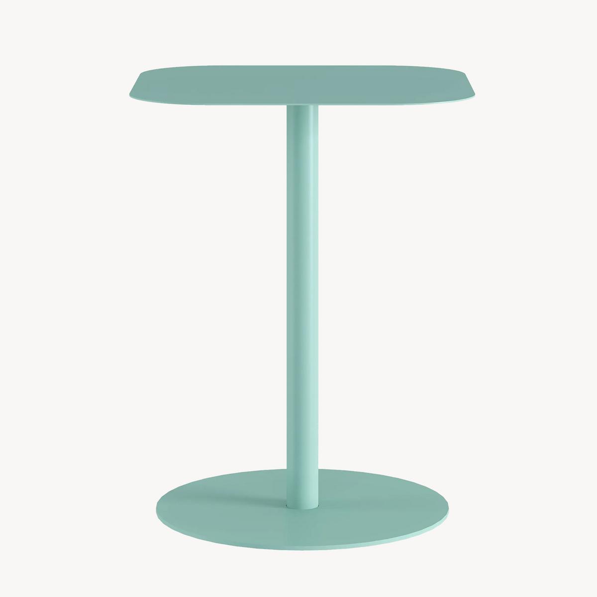BEISTELLTISCH Nastätten - Mintgrün, Metall (40/40/50cm) - [en.casa]