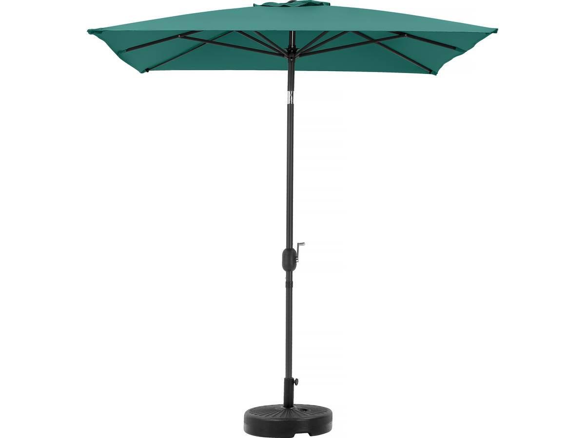 SONNENSCHIRM sol 2 Grün - Grün, Metall (300/200cm) - Habitat Garten