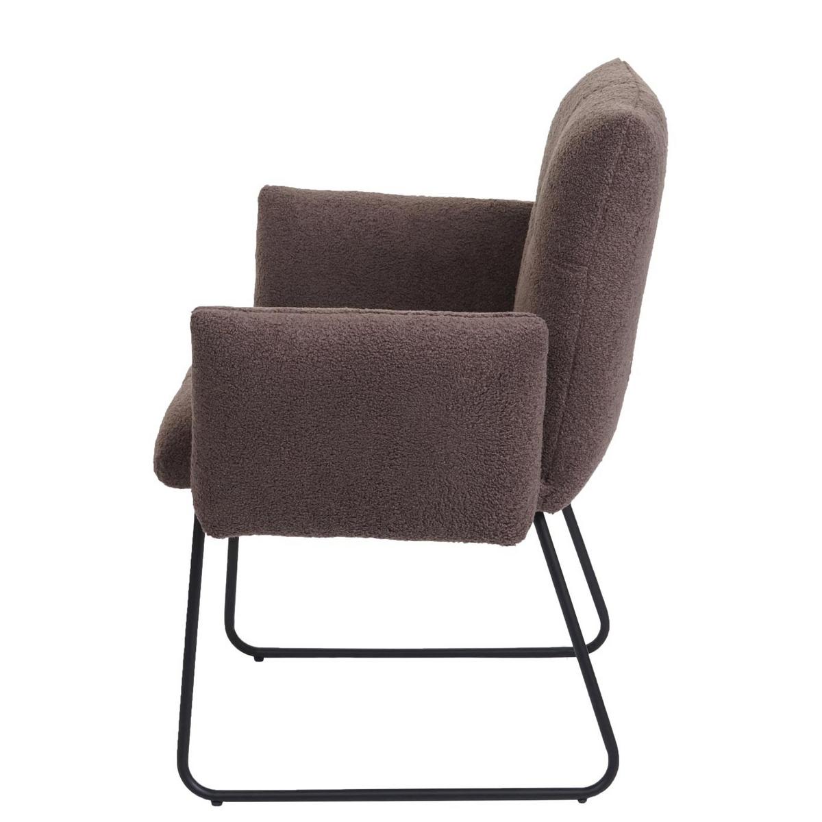 ESSZIMMERSTUHL Braun 2er-Set - Braun, Textil (79/87/52cm) - MCW