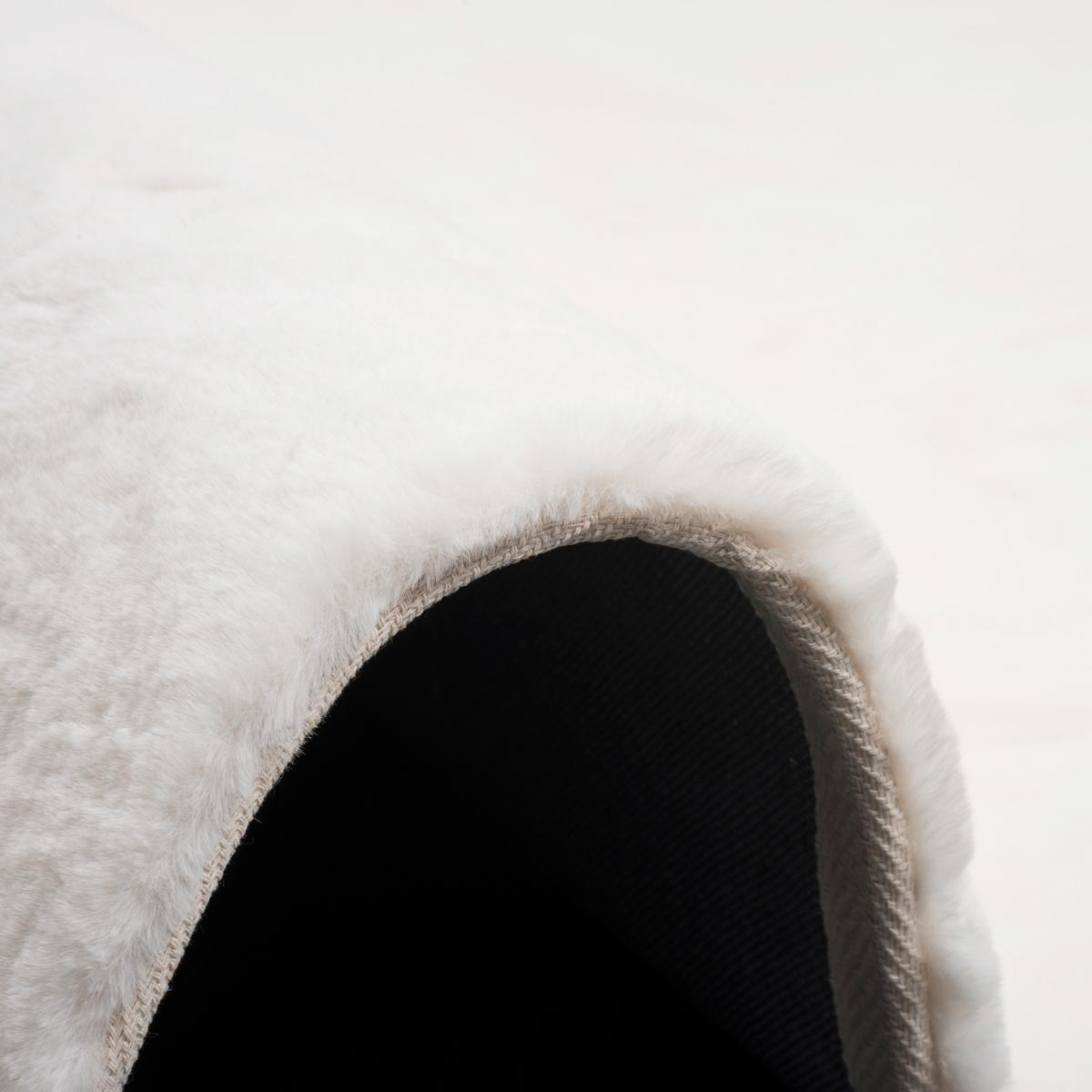 FELLTEPPICH LUXUS SUPER SOFT PLUSH - Weiß, Textil (160/230cm) - Pergamon