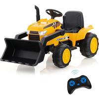 SITZBAGGER 12V Kinder Gelb - Gelb, Kunststoff (114/59/58cm) - COSTWAY