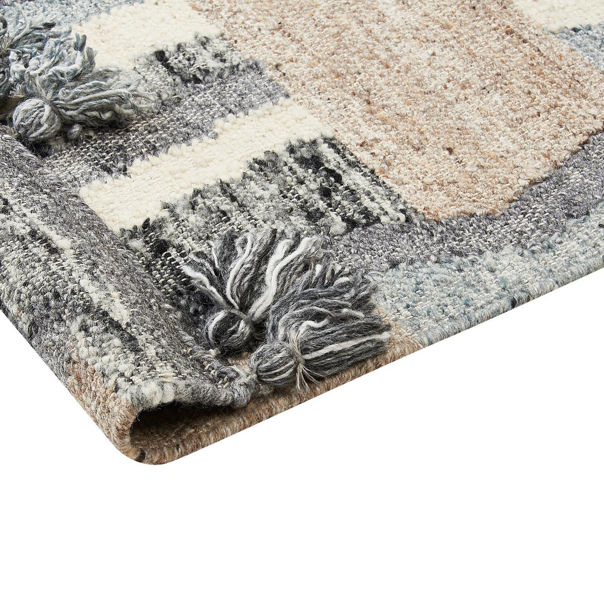 KELIM-TEPPICH Aygezard 230/160 cm - Multicolor, Textil (160/230cm) - Beliani