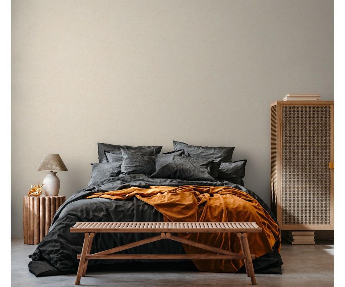 VLIESTAPETE Beige 53/1005 cm - Beige, Textil (53/1cm) - KUNSTLOFT