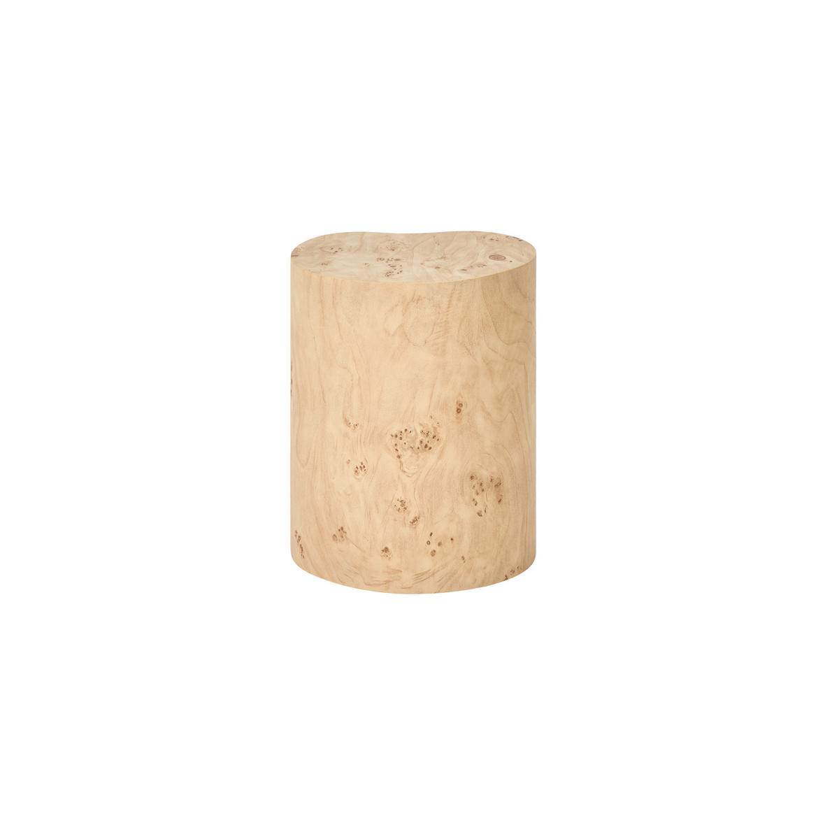 COUCHTISCH 2er-Set Wurzelholz Optik - Braun, Holzwerkstoff (24/35/45cm) - Beliani