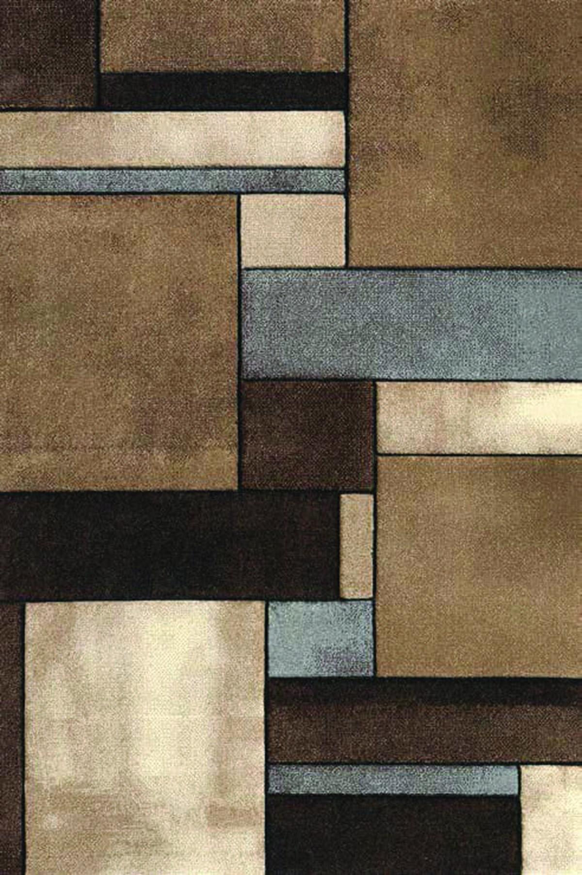 TEPPICHLÄUFER Patchwork BIENO Polypropylen Beige 80 x 250 cm - Beige, Textil (80/250cm) - KADIMA DESIGN
