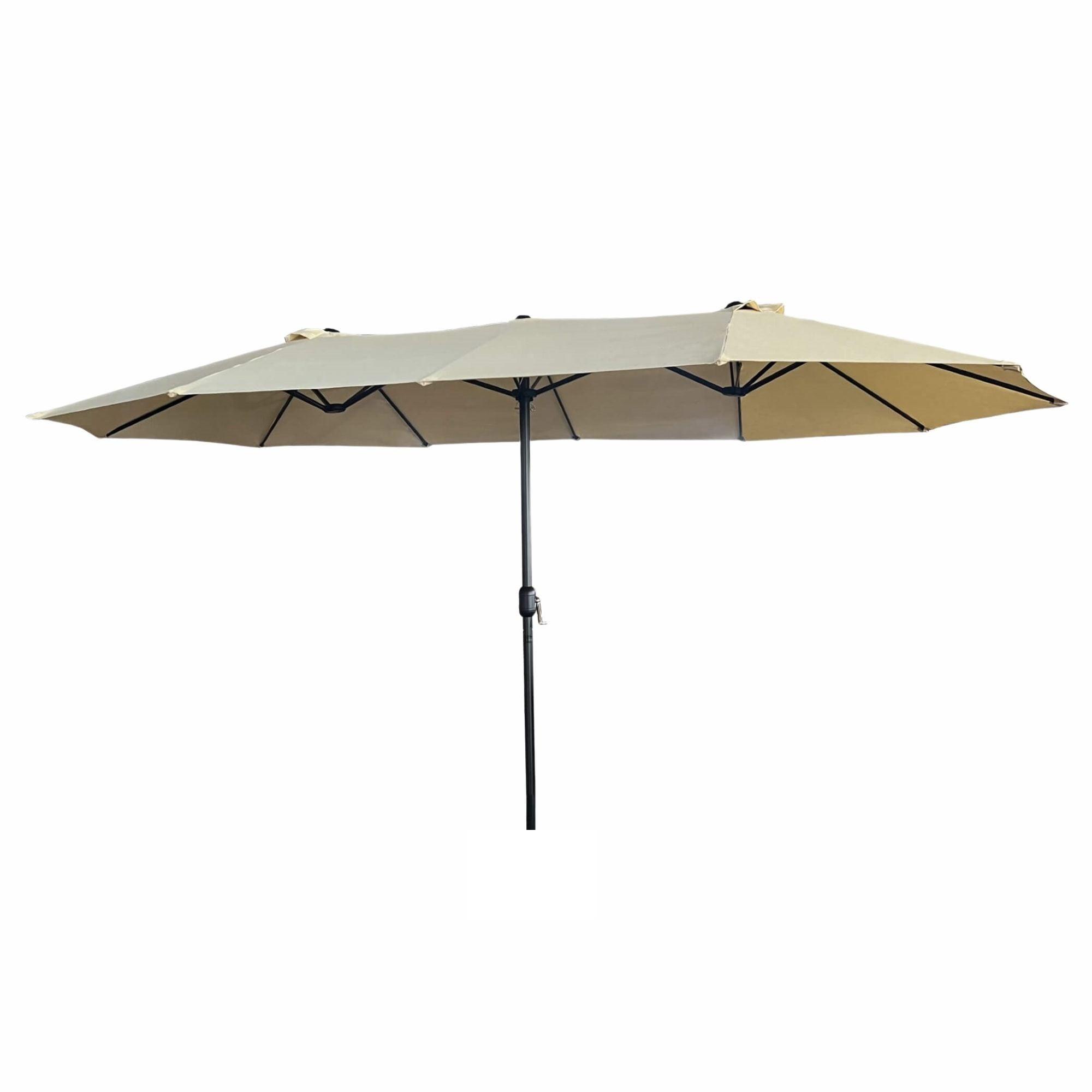 GARTENSCHIRM Beige 270/245/460 - Beige, Textil/Metall (270/460cm) - RAUMHIRSCH FURNITURE