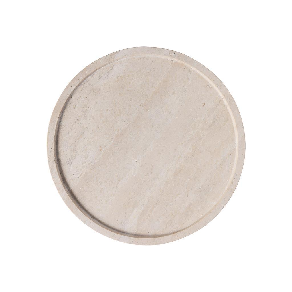 SERVIERTELLER Manufacture Travertine beige ø 24,5 cm - Beige, Keramik (24.5/1.7/24.5cm) - Villeroy & Boch