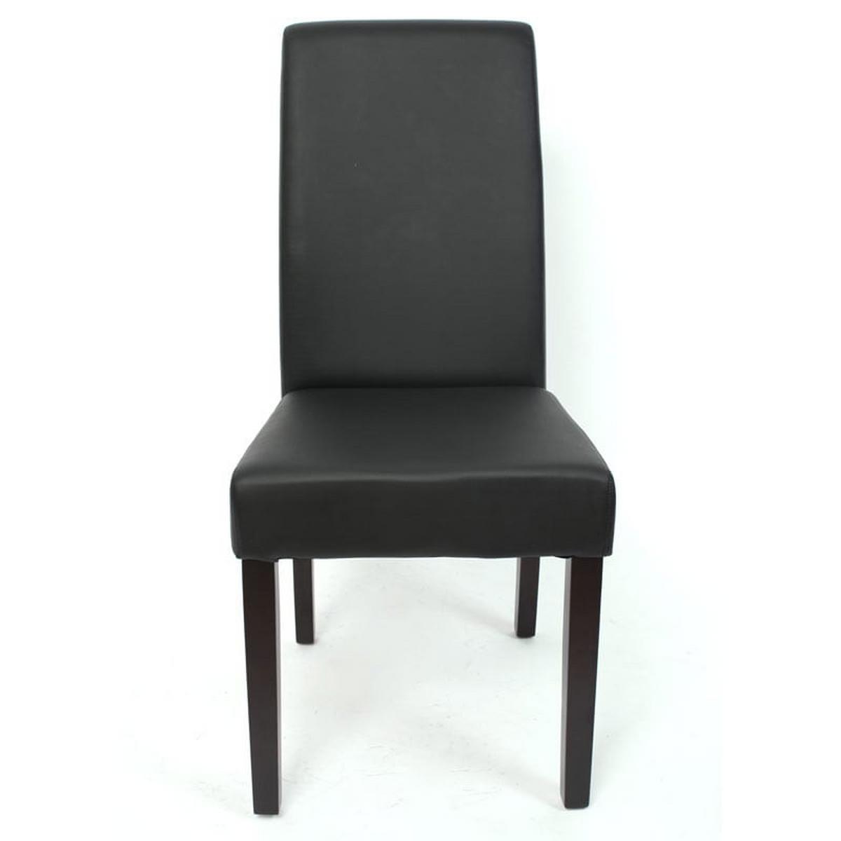 ESSZIMMERSTUHL Schwarz, Dunkelbraun 6er-Set - Dunkelbraun/Schwarz, Textil (46/99/50cm) - MCW