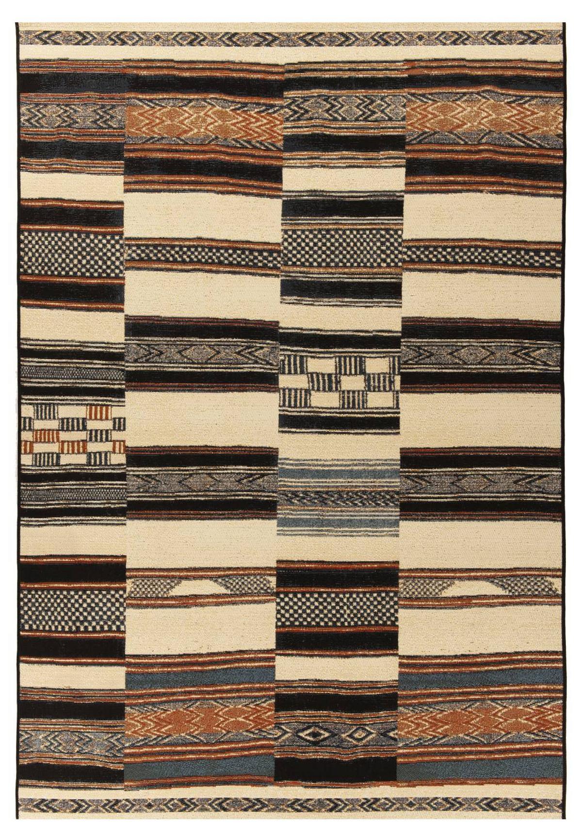 OUTDOORTEPPICH Aurora 80x165 cm - Beige, Textil (80/165cm) - Gino Falcone