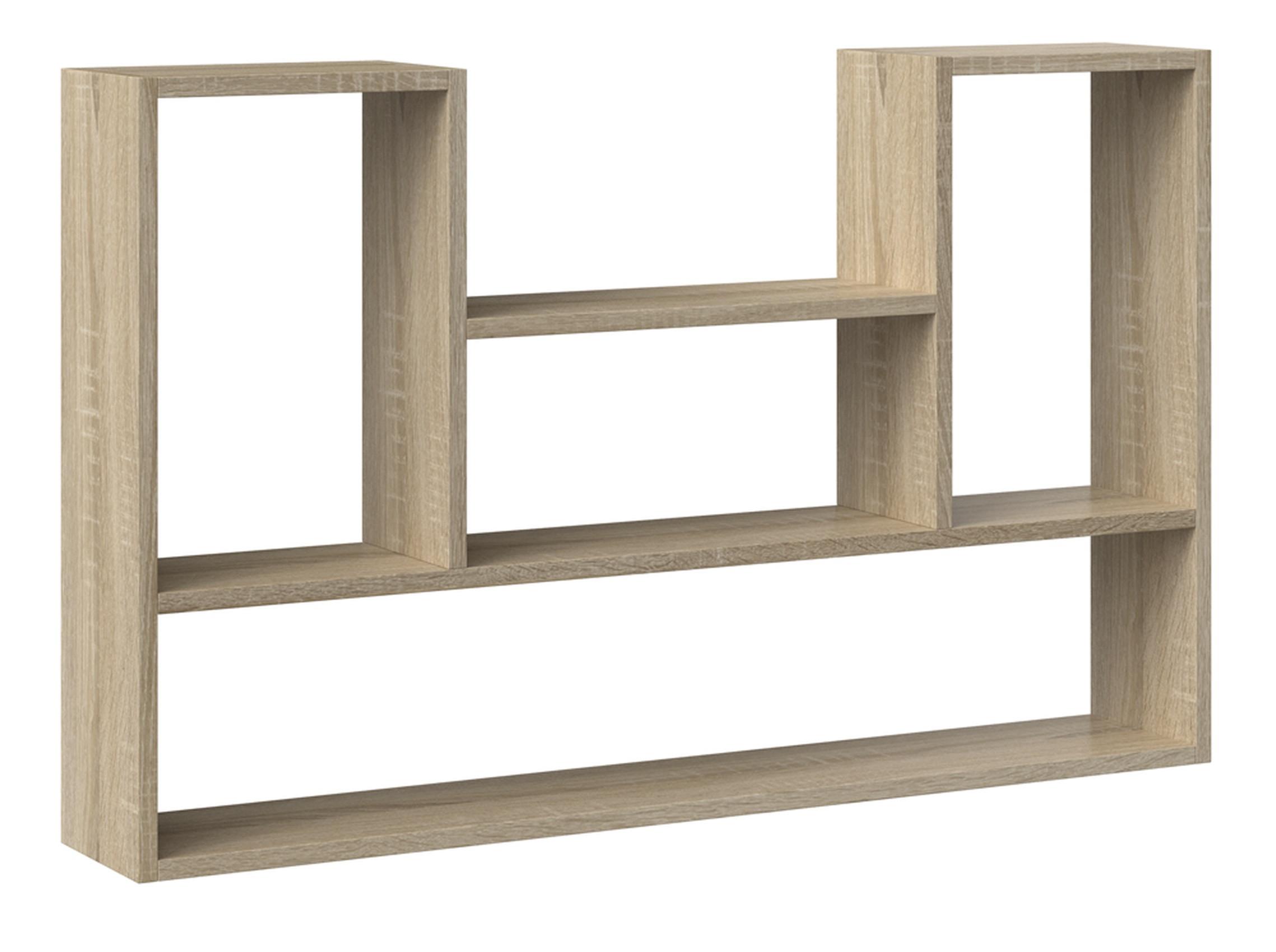 WANDREGAL Sonoma 100/60/16 - Sonoma Eiche, Holzwerkstoff (100/60/16cm) - RAUMHIRSCH FURNITURE