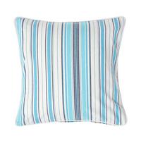KISSENHÜLLE New England 45/45 cm - Blau, Textil (45/45cm) - Homescapes