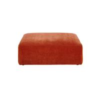 SOFA SITZELEMENT SEPHI Rot Cord - Rot/Schwarz, Kunststoff/Textil (107/39/82cm) - KAWOLA