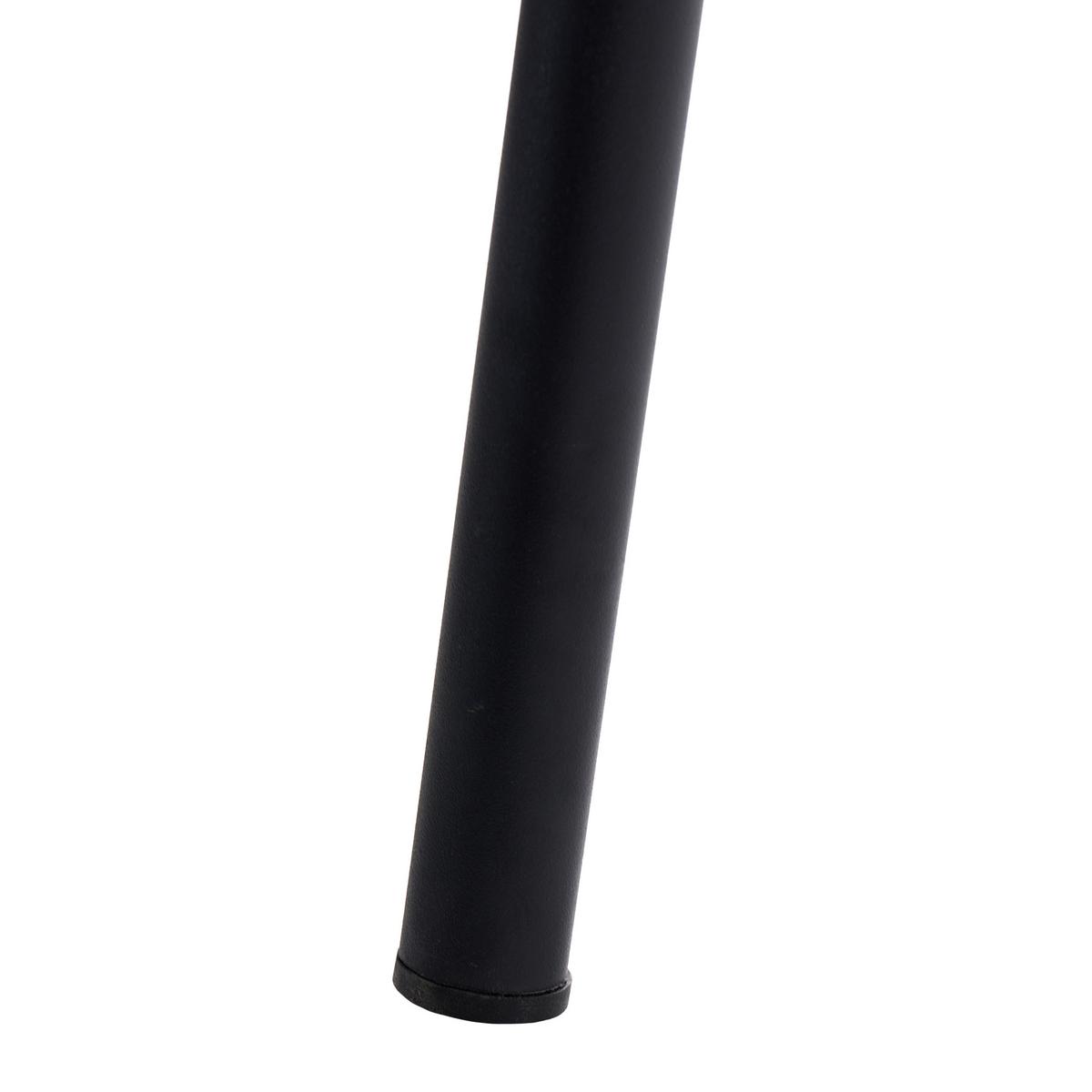 ESSZIMMERSTUHL 2er Set Stoff Grün Mesa - Schwarz/Grün, Textil (55/80/59cm) - Beliani