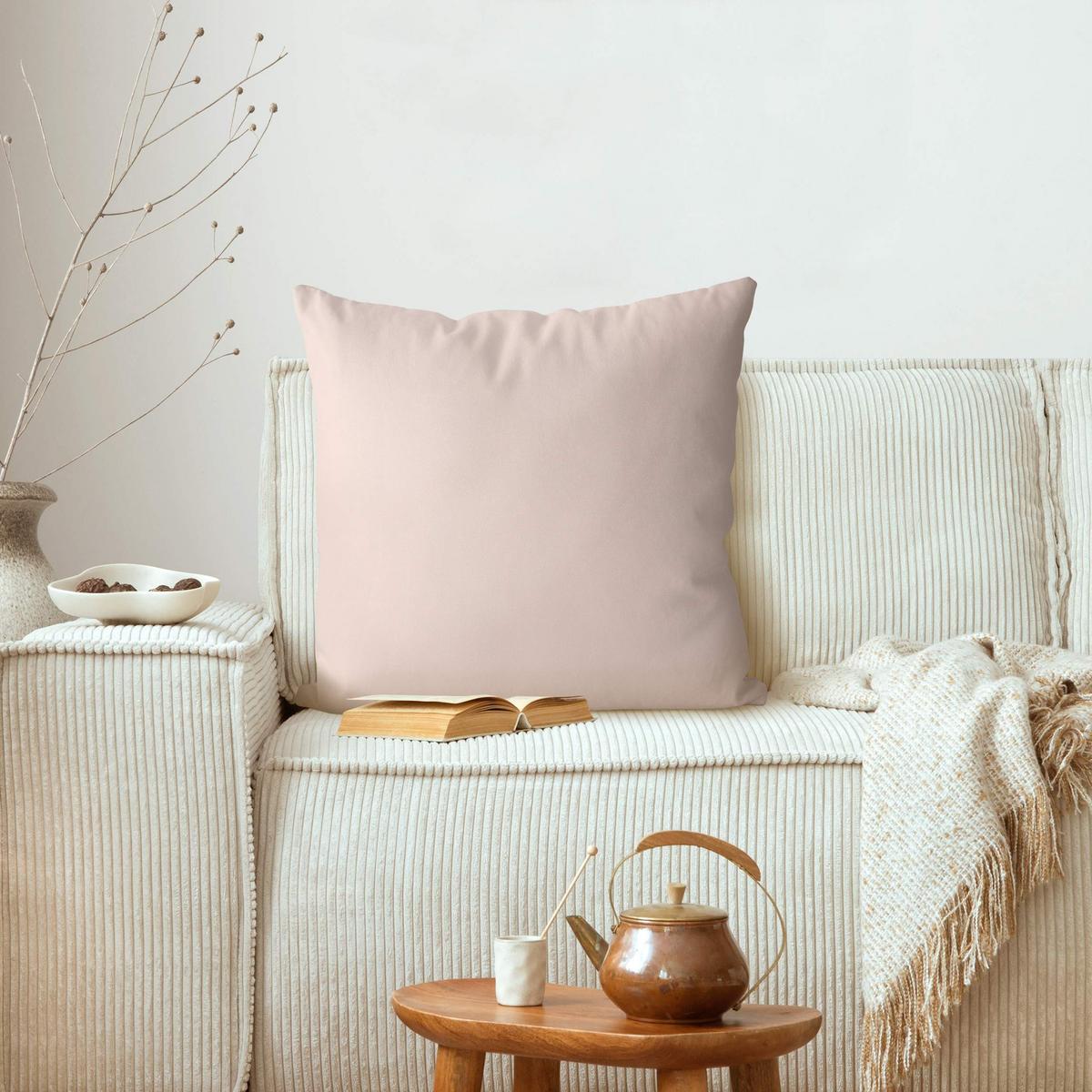 DEKOKISSEN Perlmutt 50/50 cm - Rosa, Textil (50/50/10cm) - Bilderwelten