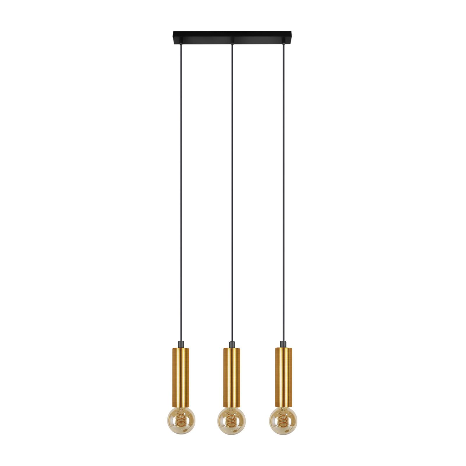 KRONLEUCHTER Sonnlichtar 46.0/139.69/42.0 cm - Schwarz, Metall (42/46/139.69cm) - ZMH