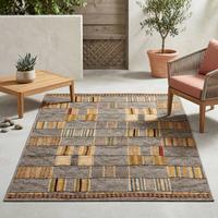 OUTDOORTEPPICH Aurora 80x165 cm - Grau, Textil (80/165cm) - Gino Falcone