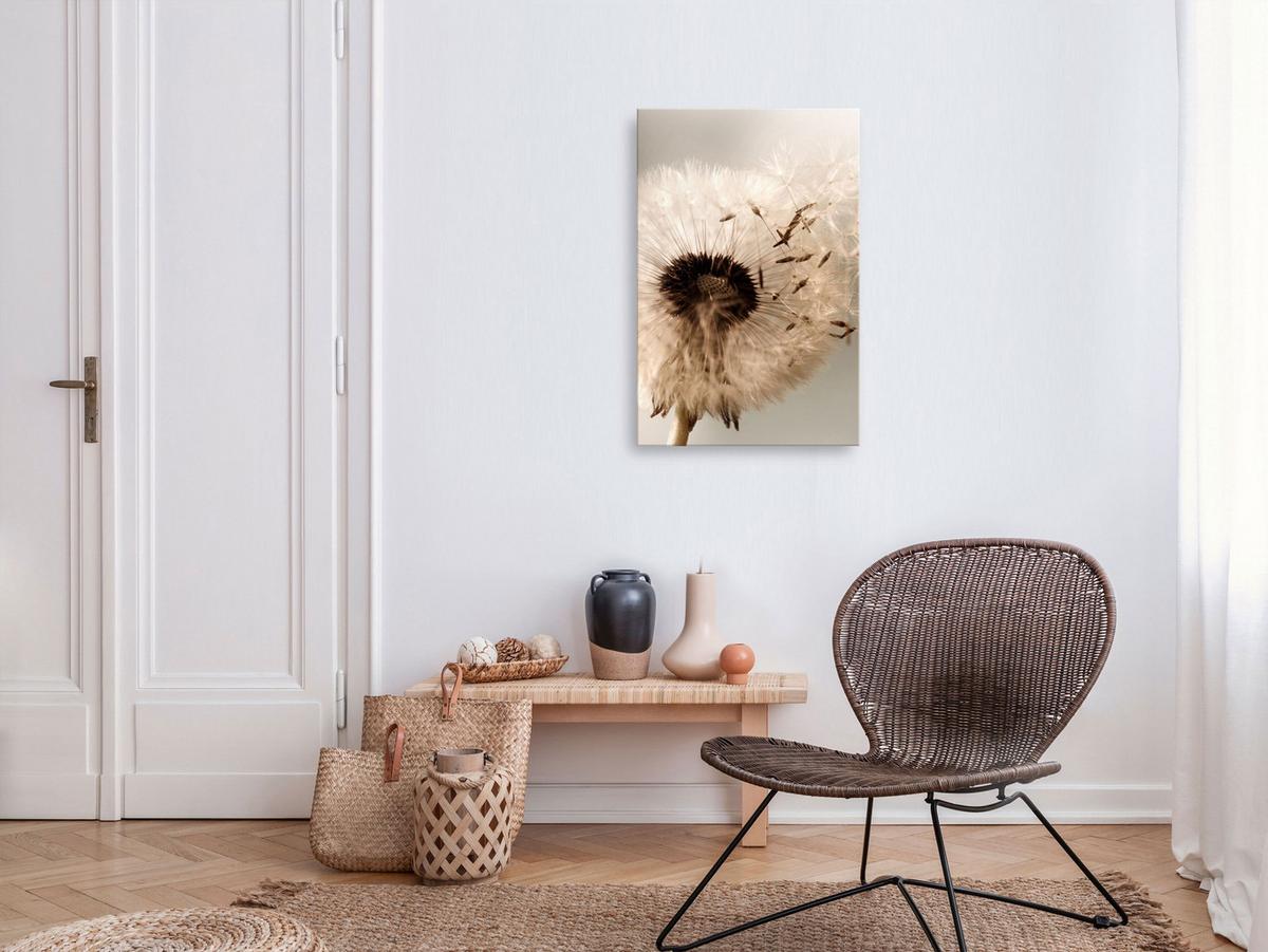 KUNSTDRUCK Beige 40/60 cm - Beige, Textil (40/60cm) - KUNSTLOFT