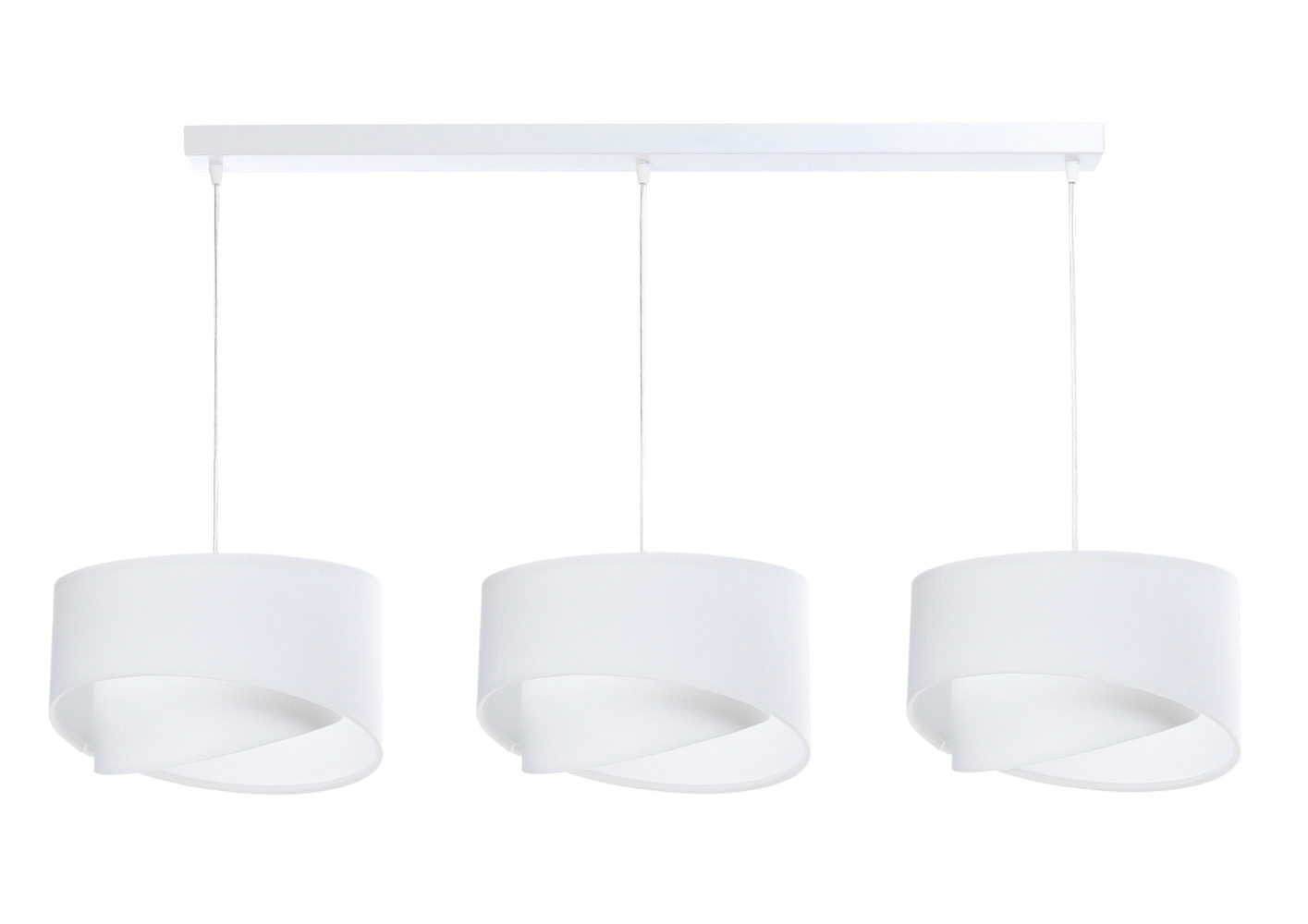 HÄNGELEUCHTE Weiß 30/18 cm - Weiß, Kunststoff (30/0.3/18cm) - ONZENO