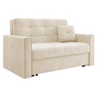 SCHLAFSOFA Viva Lux II - Naturfarben, Holz/Textil (133/85/98cm) - MIRJAN24