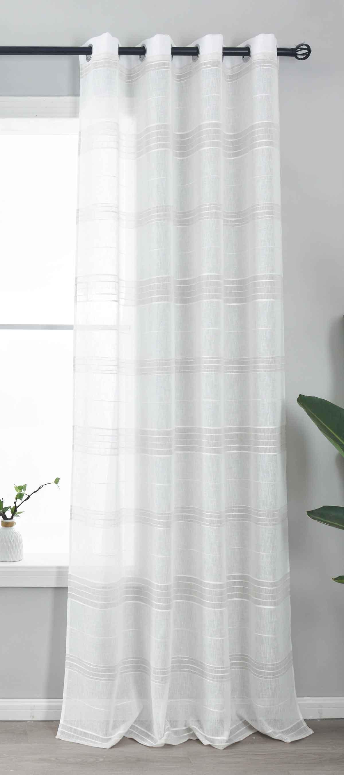 VORHANG »Frankfurt« HxB 245x140 cm Taupe - Taupe, Textil (140/245cm) - Gardinenbox