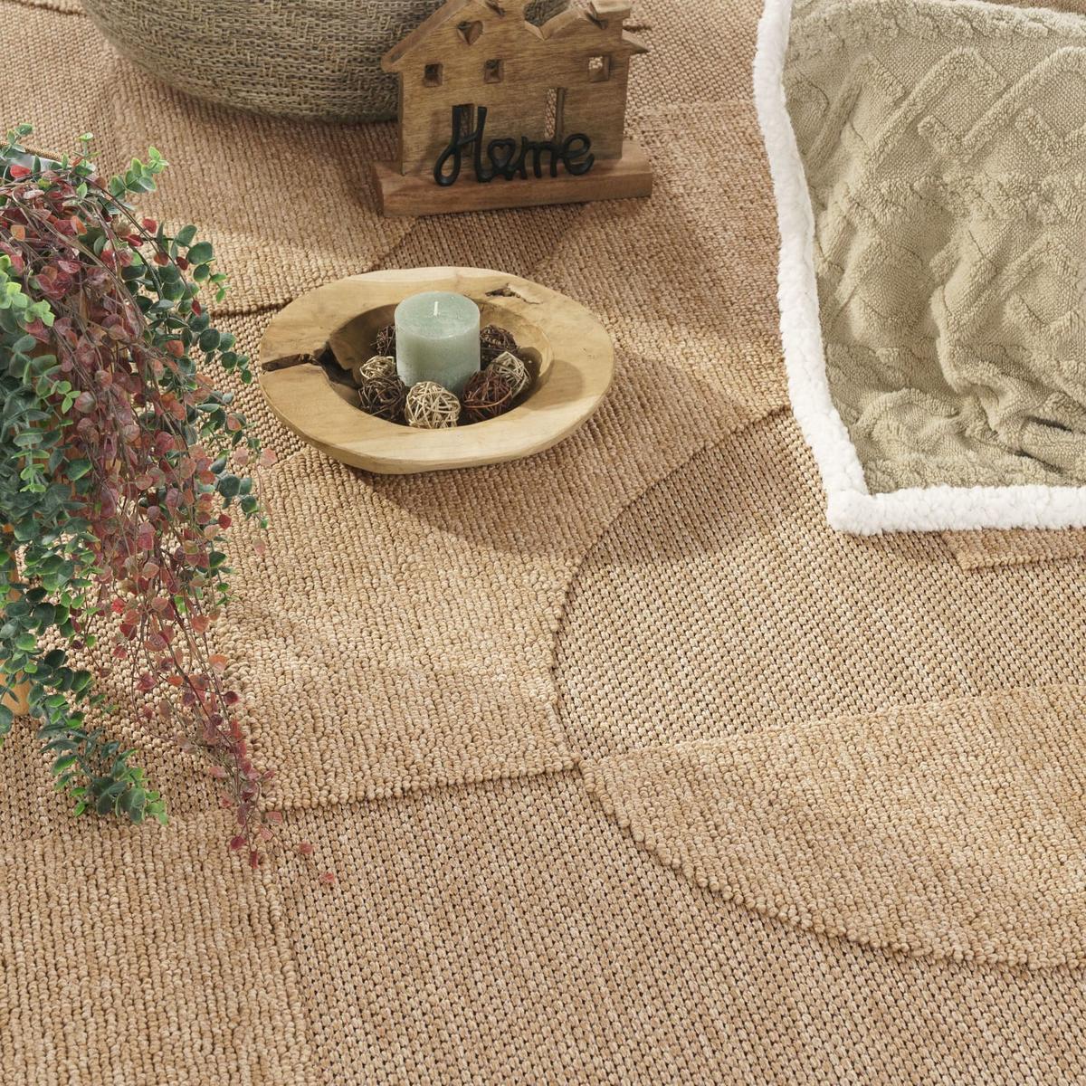 OUTDOORTEPPICH Boho Beige 160 x 220 cm - Beige, Kunststoff (160/220cm) - TT Home