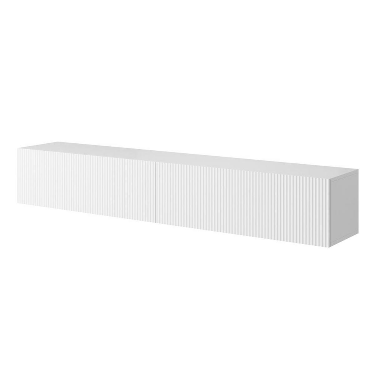 TV-HÄNGEBOARD Veldio Weiß 175 cm - Weiß, Holzwerkstoff (175/28.5/31.6cm) - Selsey