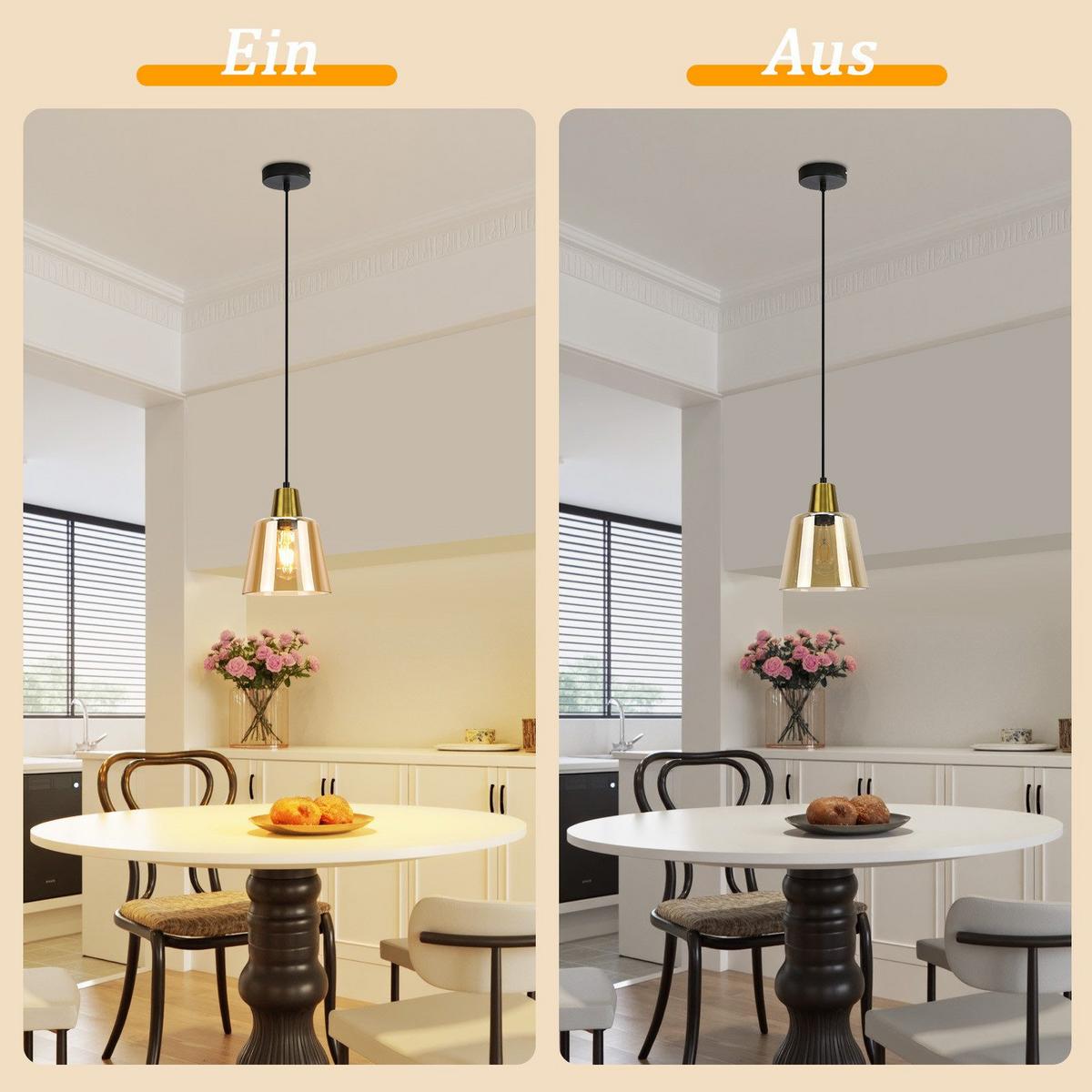 PENDELLEUCHTE Marmon 8/8/146.5 cm - Schwarz, Metall (8/8/146.5cm) - Nettlife