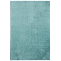 HOCHFLOR VELOURS TEPPICH LUNA - Mintgrün, Textil (160/240cm) - Snapstyle