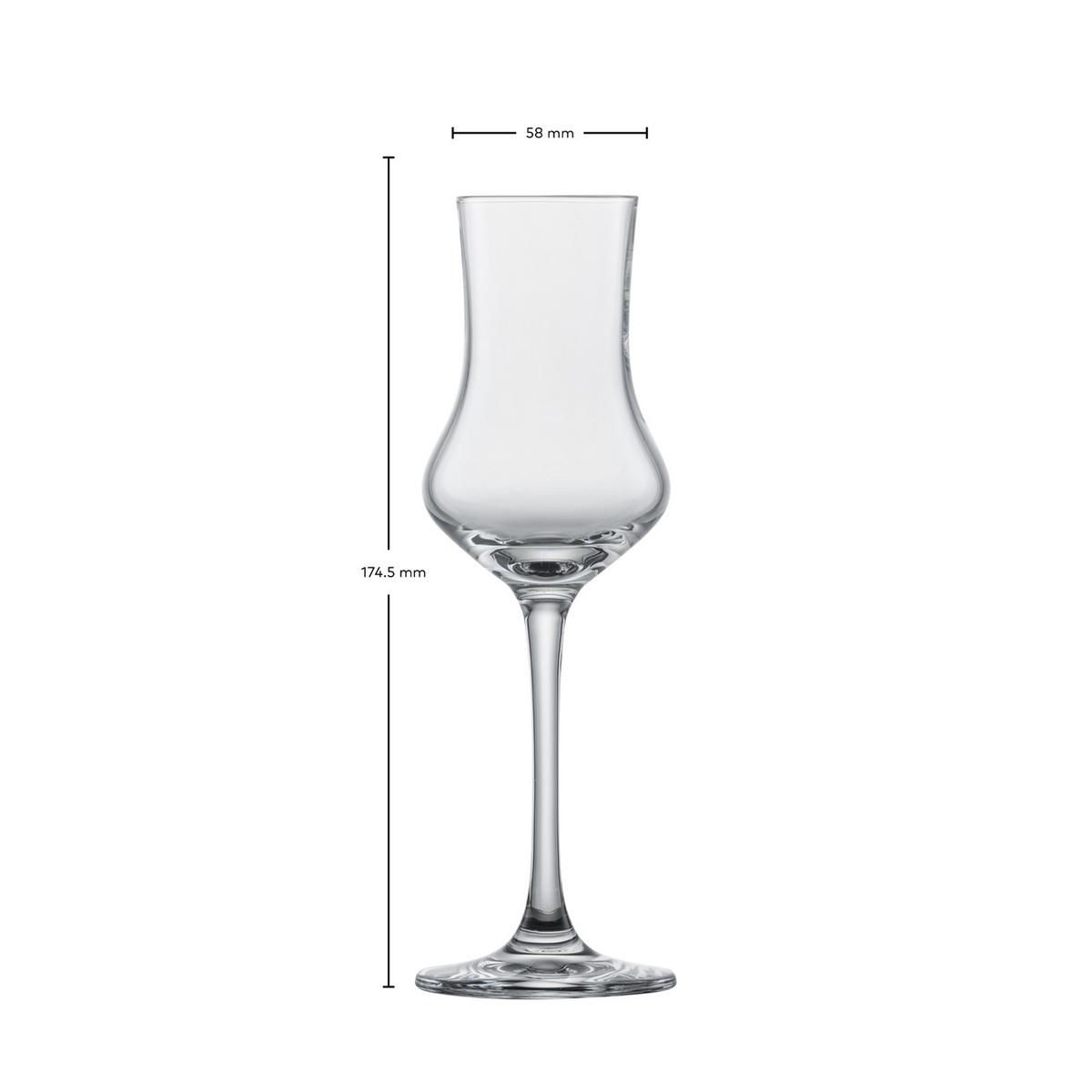 DIGESTIFGLÄSER BAR SPECIAL transparent 95 ml 6er Set - Transparent, Glas (0.095L) - Schott Zwiesel