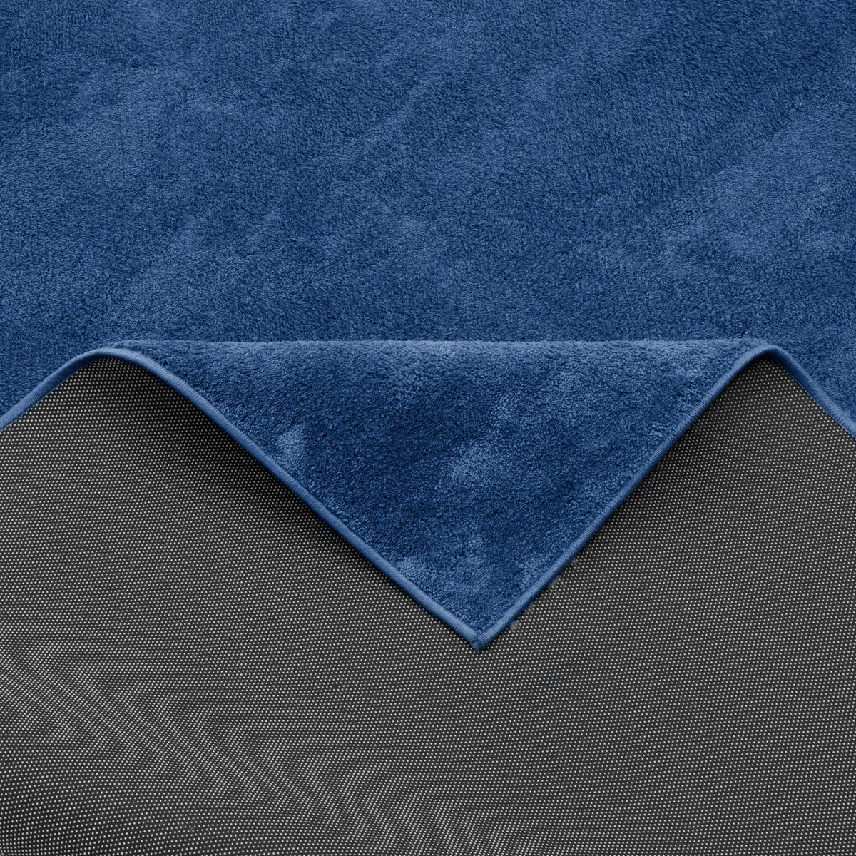 HOCHFLOR LANGFLOR TEPPICH SUPER SOFT MELIA - Dunkelblau, Textil (120/160cm) - Pergamon