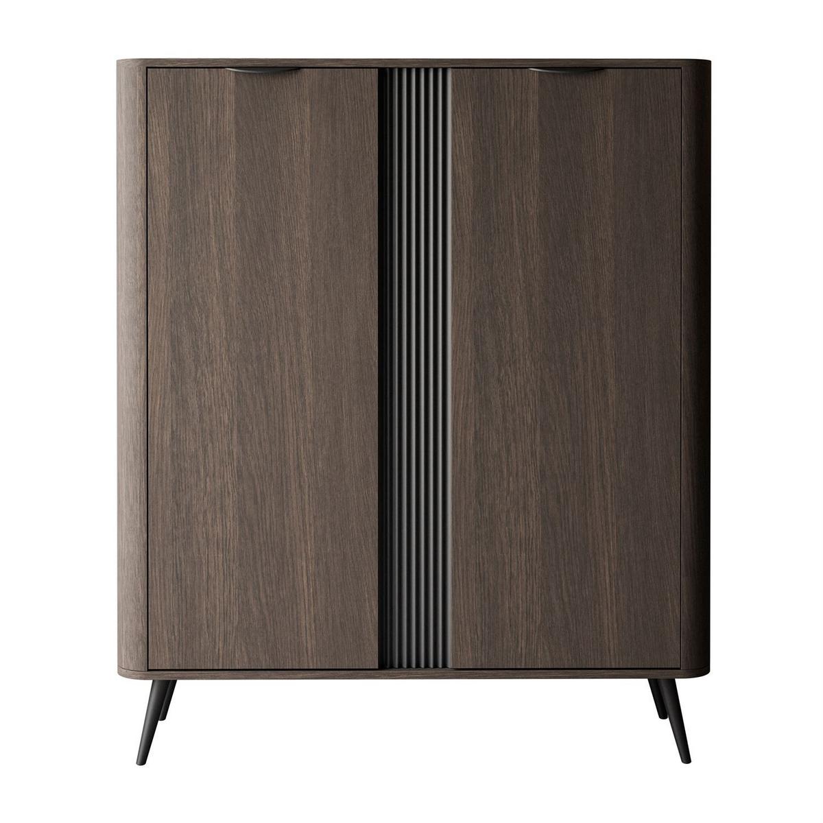 HIGHBOARD TWILIGHT 2D - Eichefarben, Holzwerkstoff (113/134/38cm) - Lookway