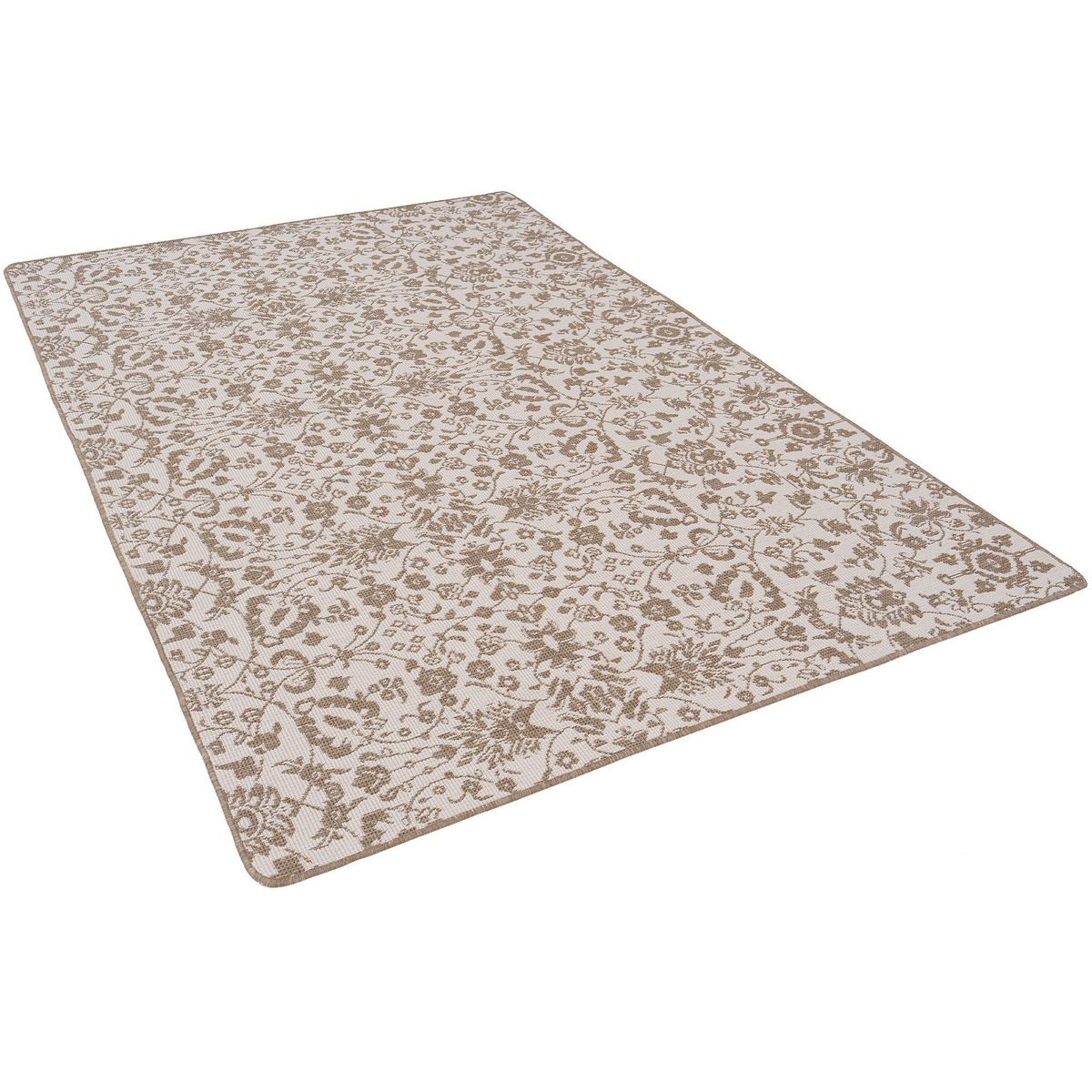 IN- UND OUTDOOR TEPPICH BEIDSEITIG NEWPORT MODERN - Beige, Textil (80/400cm) - Snapstyle
