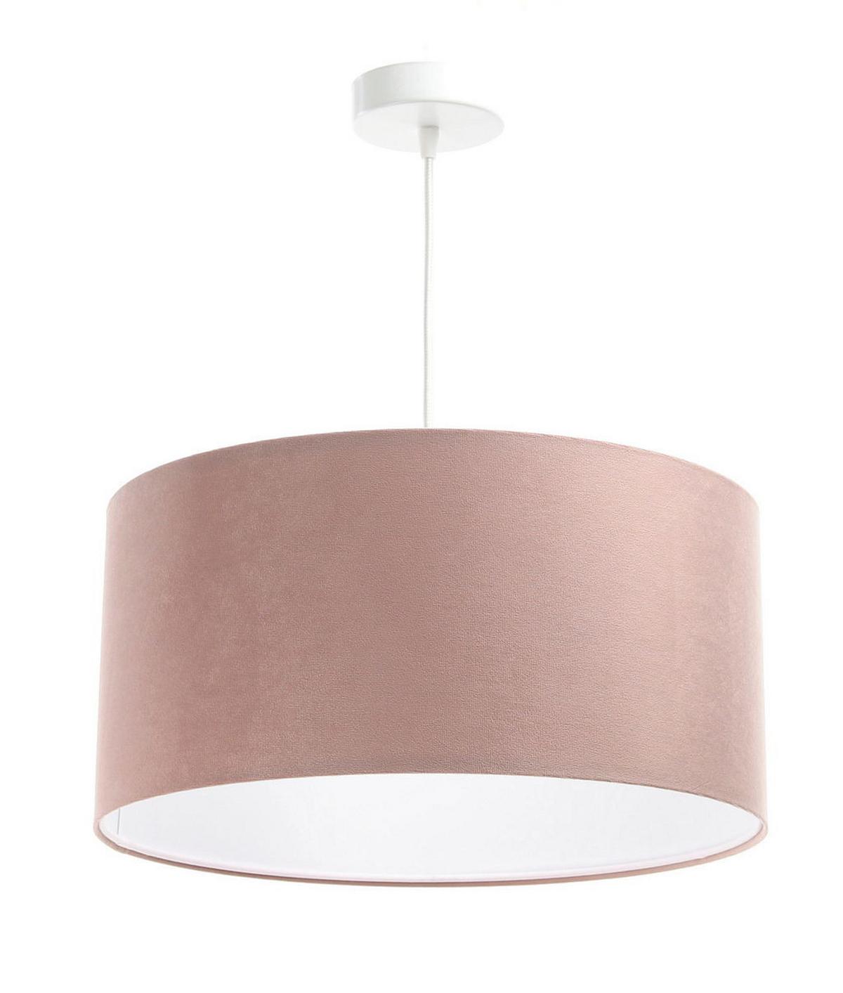 HÄNGELEUCHTE Rosa 60/30 cm - Pink/Weiß, Kunststoff (60/1.1/30cm) - ONZENO