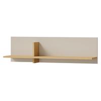 WANDREGAL Lorin LO16 - Kaschmir/Eichefarben, Holzwerkstoff (90/25/24cm) - MIRJAN24