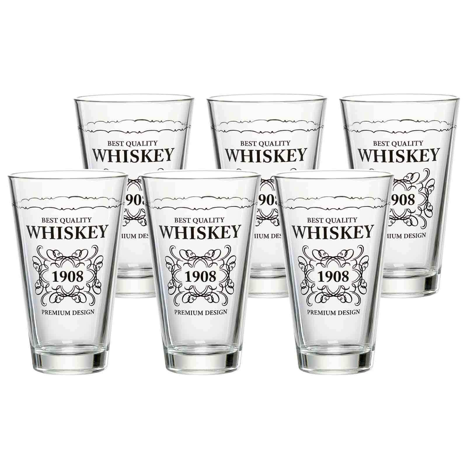 WHISKY BECHER SPIRITS transparent 330 ml 6er Set - Transparent, Glas (0.33L) - Ritzenhoff Breker