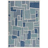 IN- UND OUTDOOR TEPPICH CARPETTO - Türkis, Textil (160/235cm) - Pergamon