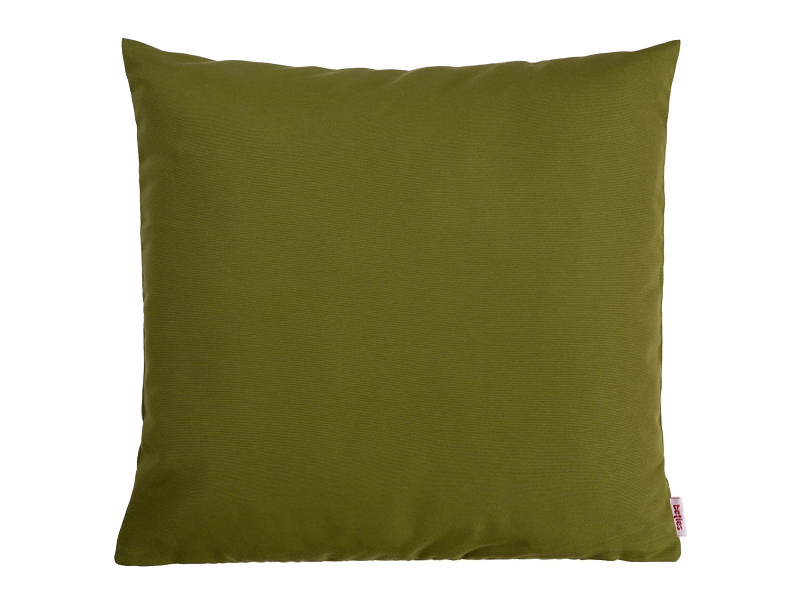 KISSENHÜLLE Wunschton moosbild-grün 45/45 cm - Grün, Textil (45/45cm) - beties Heimtextil
