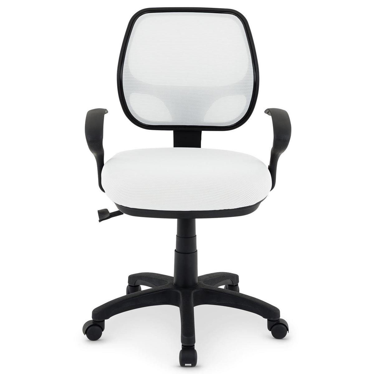 KINDERDREHSTUHL COOL-1 weiß - Weiß, Textil (58/97/58cm) - IDIMEX