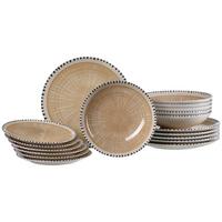 TELLERSET Natura Creme 18-tlg. - Creme, Keramik (2/2/2cm) - Ritzenhoff Breker