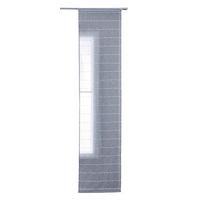 SCHIEBEVORHANG »Kassel« HxB 245x60 cm Grau - Grau, Textil (60/245cm) - Gardinenbox