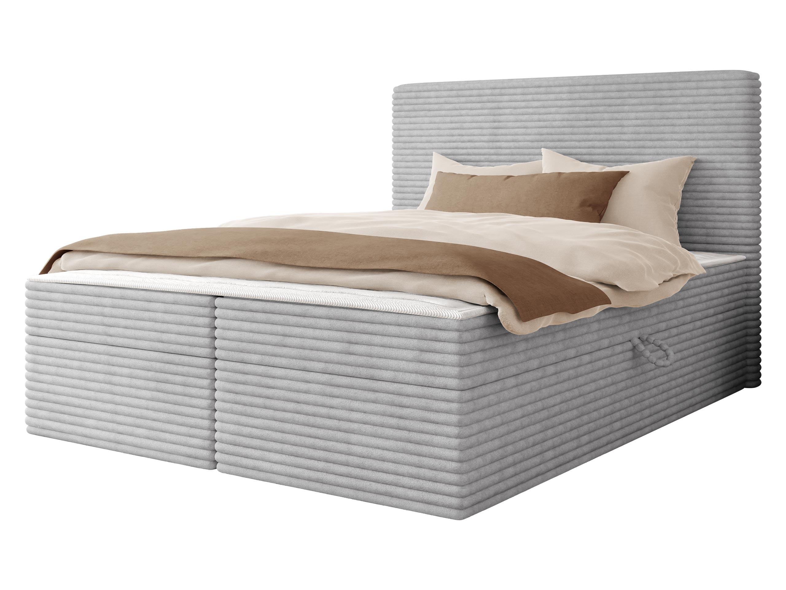 BOXBETT Wokio - H3 - Schwarz/Grau, Holzwerkstoff/Kunststoff (140/200cm) - MIRJAN24