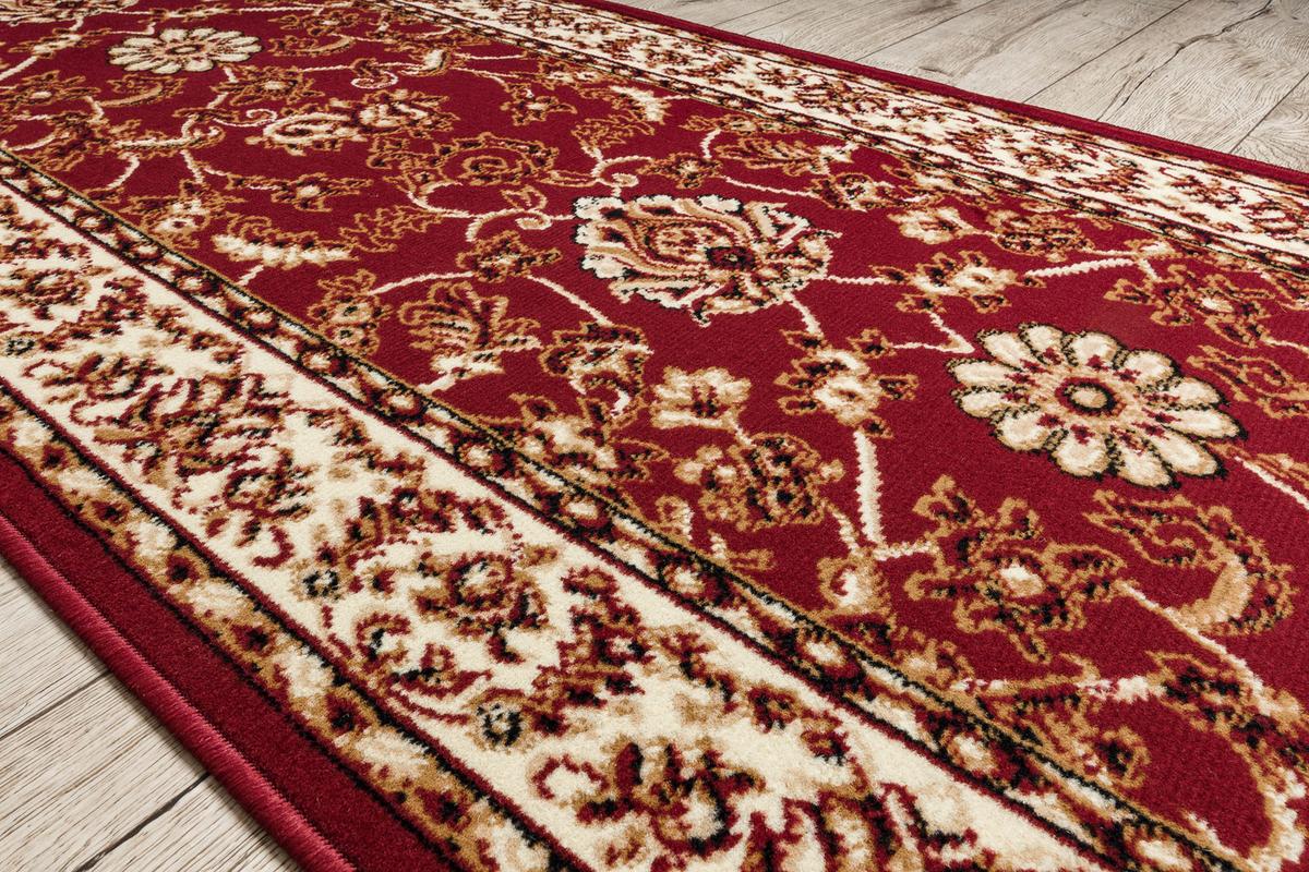LÄUFER BCF MORAD 120/100 cm - Rot, Textil (120/100cm) - rugsX